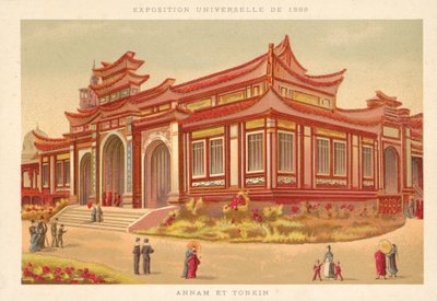 Annam et Tonkin, Exposition Universelle 1889, Paris - French School